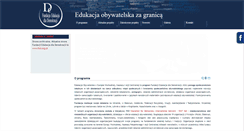 Desktop Screenshot of civic.edudemo.org.pl