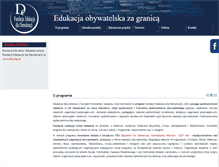Tablet Screenshot of civic.edudemo.org.pl