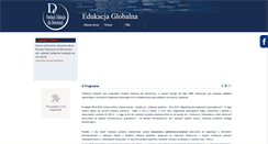 Desktop Screenshot of eg.edudemo.org.pl
